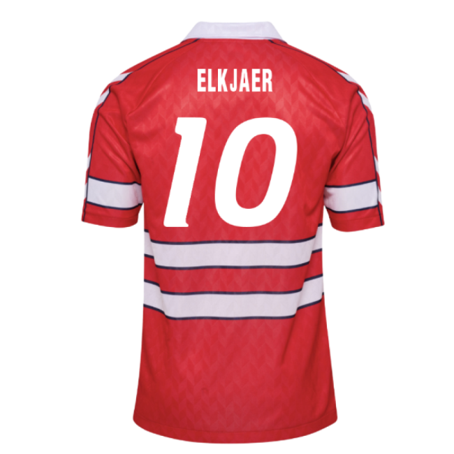 1988 Denmark Home Retro Shirt (Elkjaer 10)