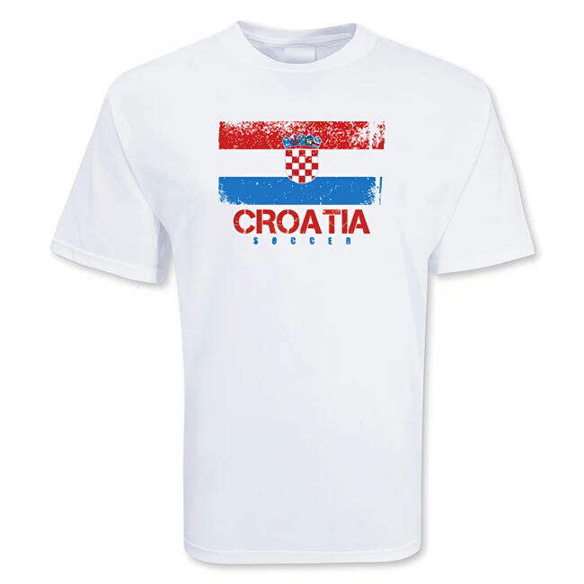 Authentic Croatia Soccer T-Shirt Durable Cup Jersey Jersey Quality