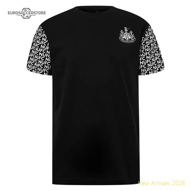 Newcastle Graphic T-shirt (black) (wilson 9) - Official Edition