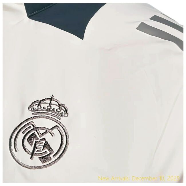 2024-2025 Real Madrid Jacket - Soft Cotton - Durable Fabric