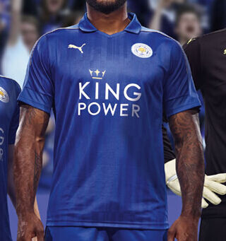 Discount Leicester City football shirt 2016-17 Home Soccer Jersey -