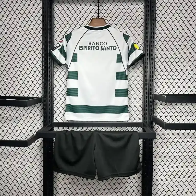 2001-2003 Kids Sporting Lisbon Jersey retro kit