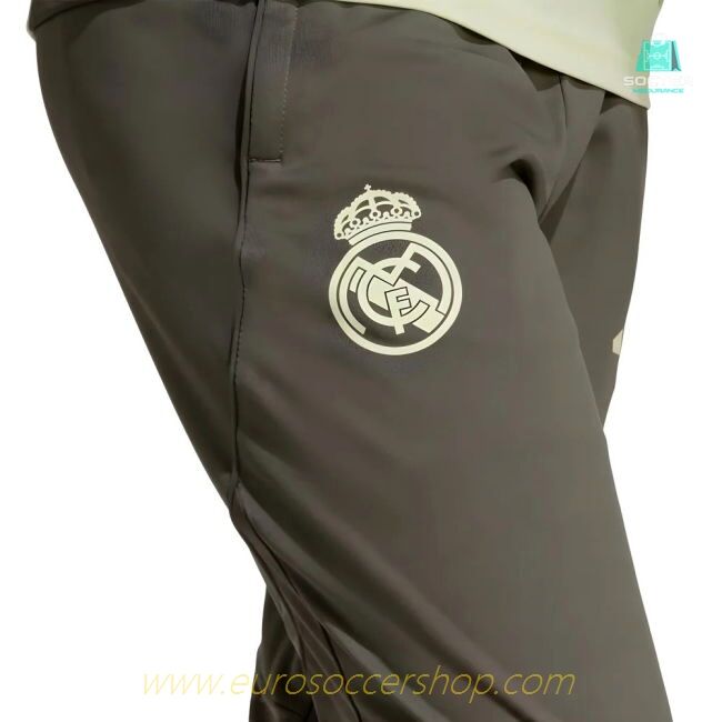 2025-2026 Real Madrid Training Track Pants (Utility Grey) - Kids