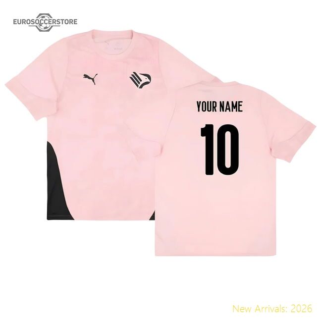 Top-Quality 2025-2026 Palermo Training Jersey (Pink) (Your Name)