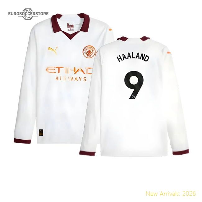 2023-2024 Premier League Premier League Team Away Exclusive Haaland