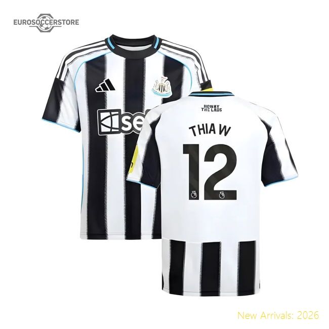 Premium 2025-2026 Newcastle Home Shirt (kids) (thiaw 12) - Premium
