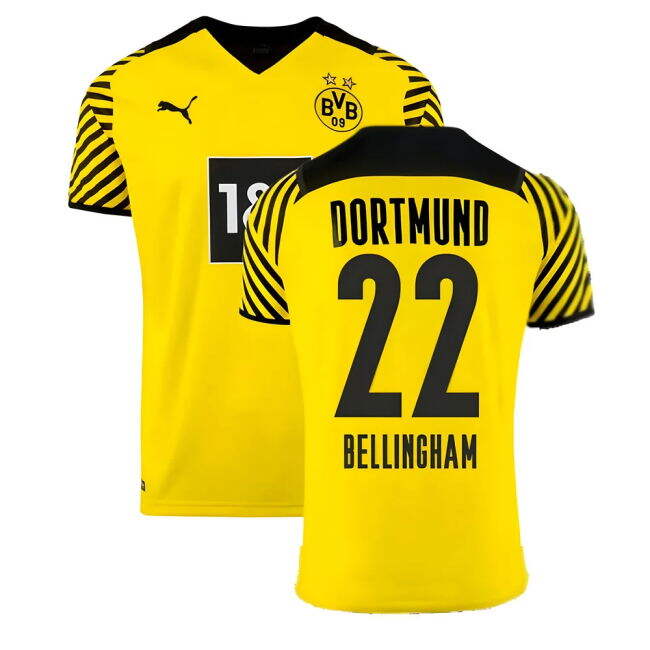 2021-2022 Borussia Dortmund Authentic Home Jersey - Kids (Kids)