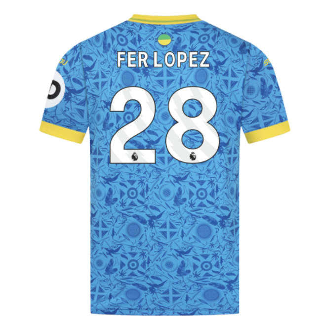 2025-2026 Wolves Third Shirt (Fer Lopez 28)