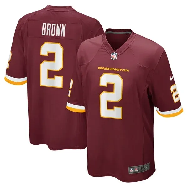 None Dyami Brown Game Jersey - Burgundy | NFL Player Jersey | NFL Foot