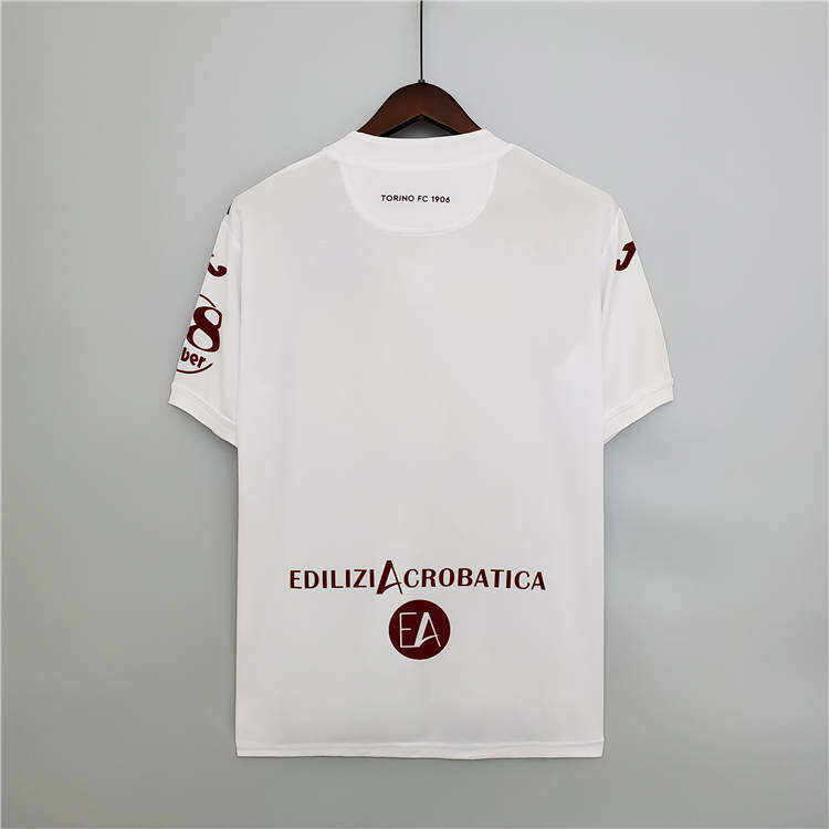 Official Torino 21-22 Away White Soccer Jersey Football Shirt