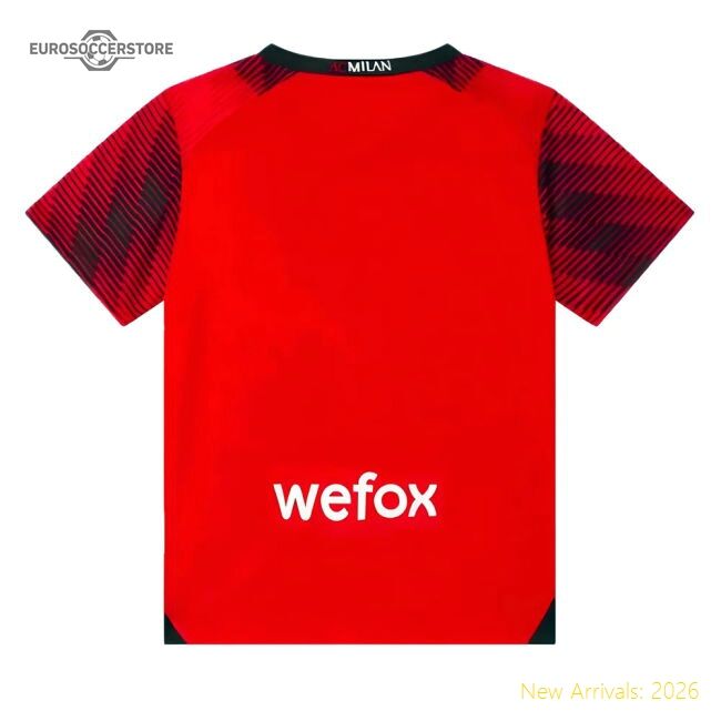 2023-2024 Ac Milan Home Pro-level Jersey Performance Fabric