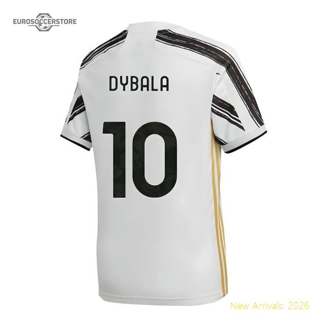 2020-2021 Old Lady Adidas Home Football Shirt (dybala 10)