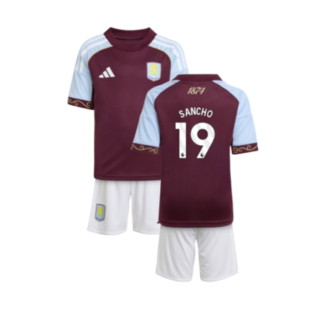 2025 Edition Durable Aston Villa Home Football Shirt (1)