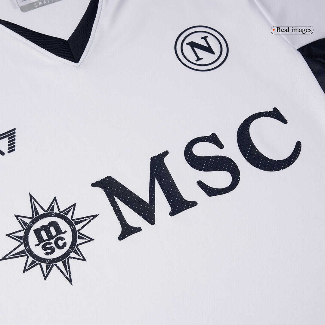 SSC Napoli 2024/25 Campioni d¡¯Italia Away Match Shirt Authentic Kit