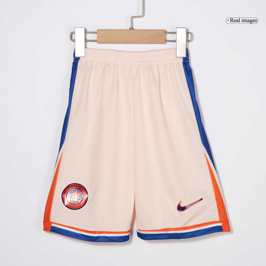 Kid's Chelsea Away Soccer Jersey Kit(Jersey+Shorts) 2024/25Authentic K
