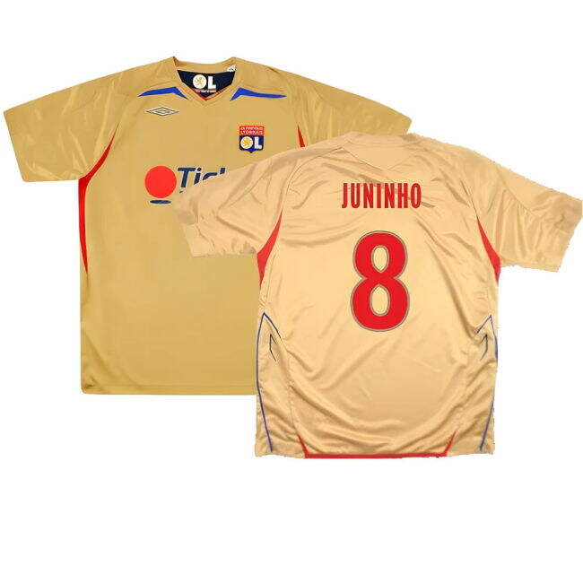 Lyon 2007-08 Away Shirt (XL) (BNWT) (Juninho 8)