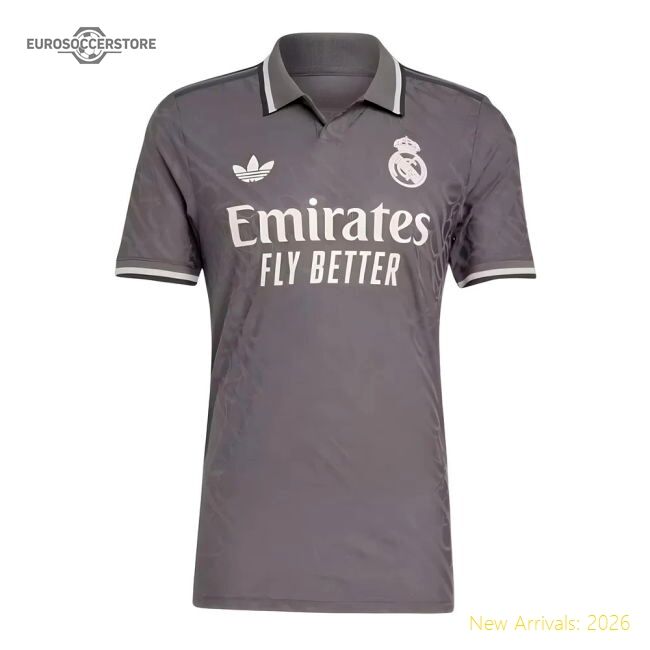 Real Madrid Spanish Football Third Authentic Jersey Nike Dri-fit