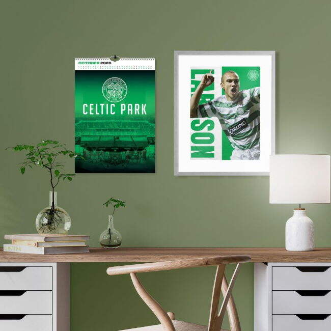 Excellent Celtic Fc Deluxe Calendar #2026 Classic Official Merch (v5)