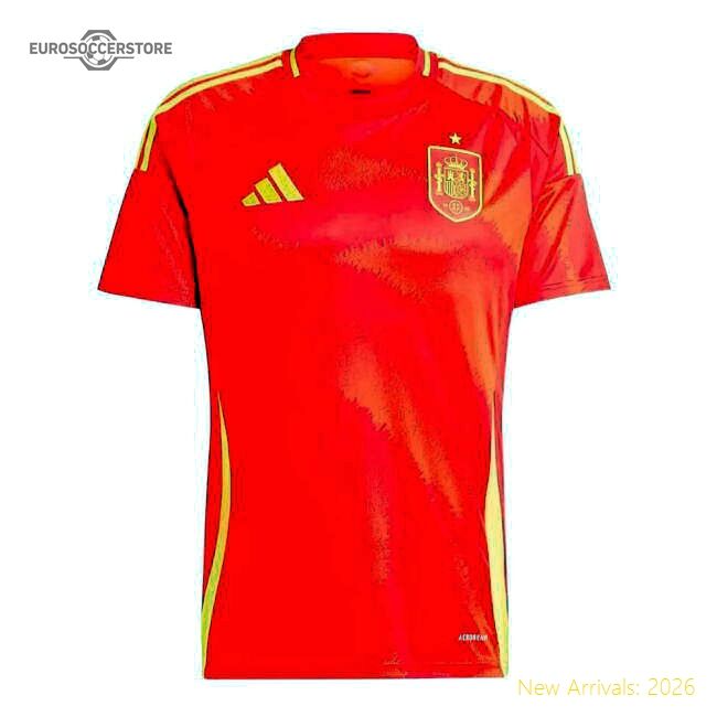 Authentic 2024-25 Edition Spain Nt Primary Jersey Shirt (xavi 8