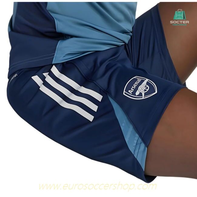 2025-2026 Arsenal Training Shorts (Night Indigo) - Kids