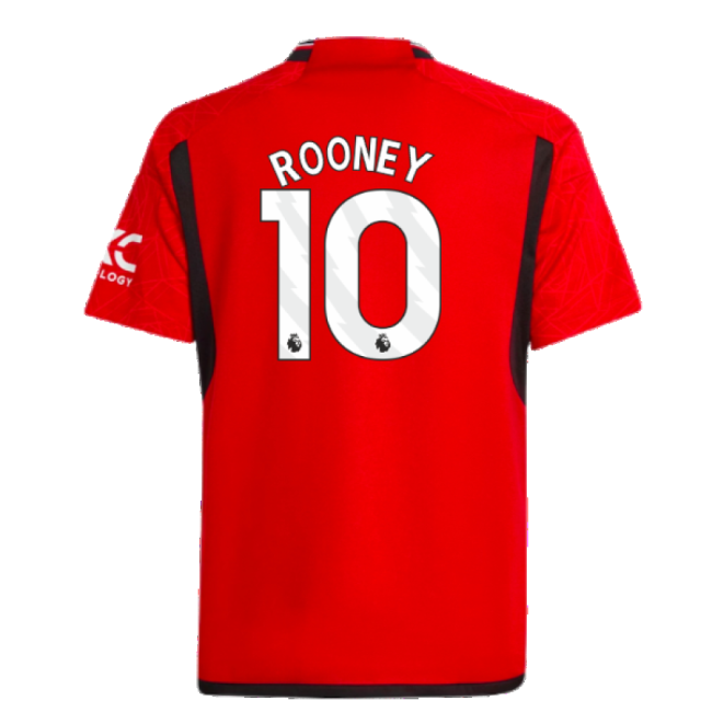 Modern Man Utd 2023-2024 Man Utd Home Shirt (Kids) (Rooney 10) for ...
