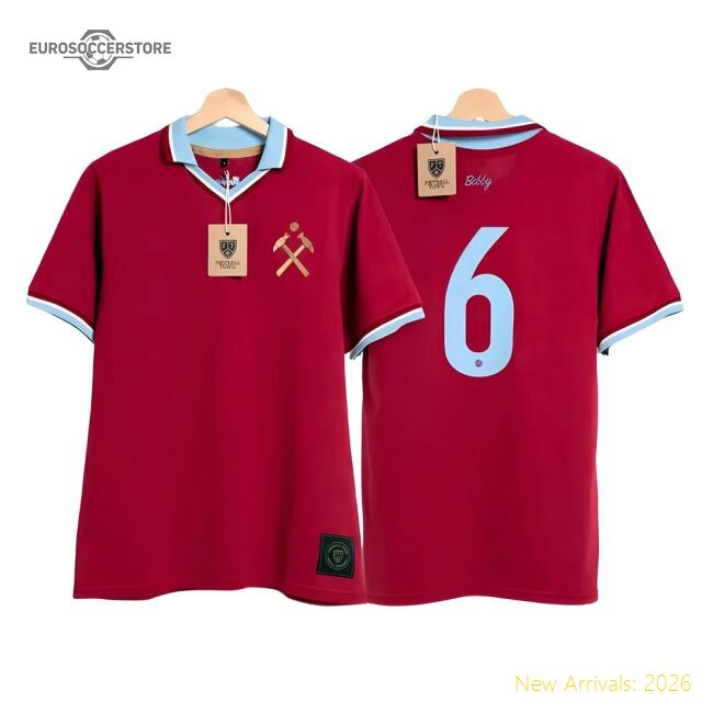 Bobby Moore Hammers Tribute Football Shirt - Cost-effective