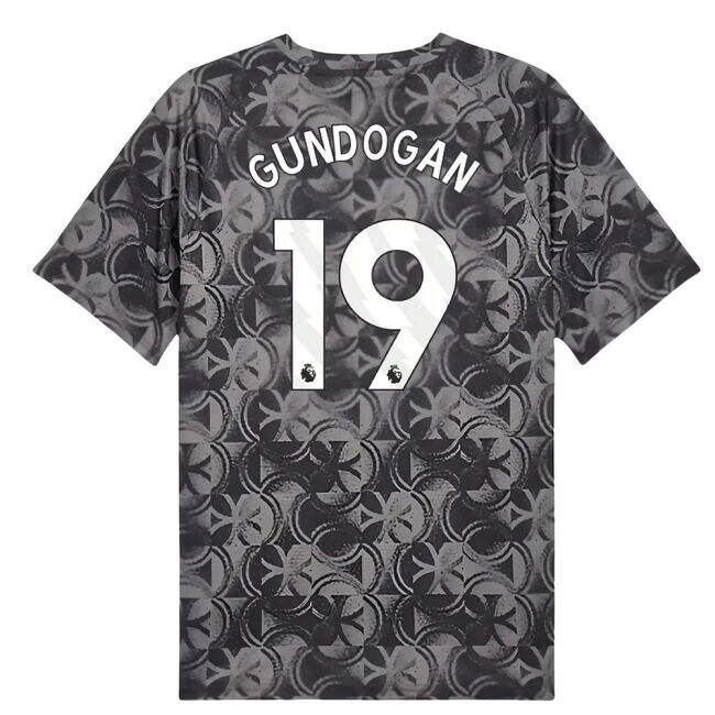 Pro-Grade Man City Gundogan 19 2025 2025-2026 Man City Warm Up Jers...