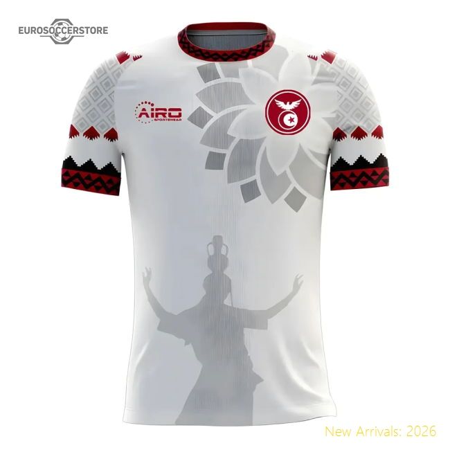 Authentic Tunisia Concept 20252026 Home Kit Retro Contemporary