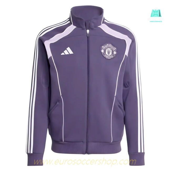 2025-2026 Man Utd UBP Double Knit Track Top (Trace Purple)