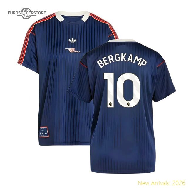 Premium Arsenal Terrace Icons Shirt (navy) (bergkamp 10) - Premium