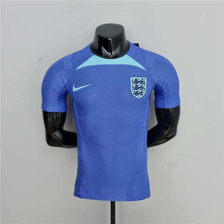 World Cup 2022 England Blue Training Shirt - World Cup Collection