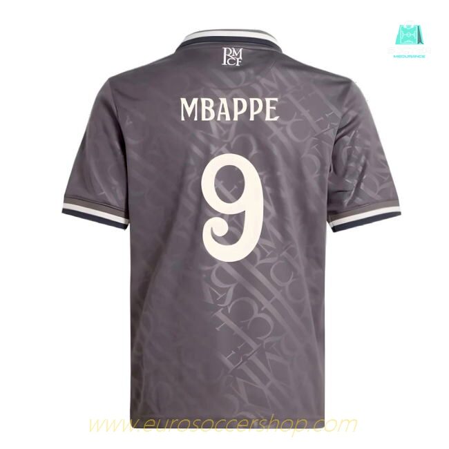 2024-2025 Real Madrid Third Shirt (Kids) (Mbappe 9)