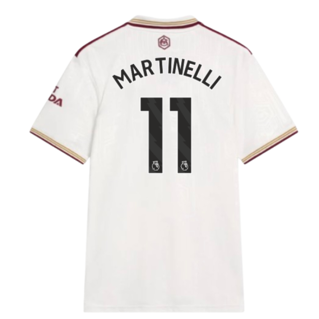 Elite Performance Arsenal Arsenal Third Shirt Martinelli #11 2025-...