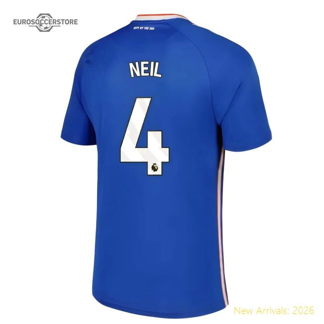 Authentic 2025-2026 Sunderland Away Shirt (neil 4) - Premium Quality