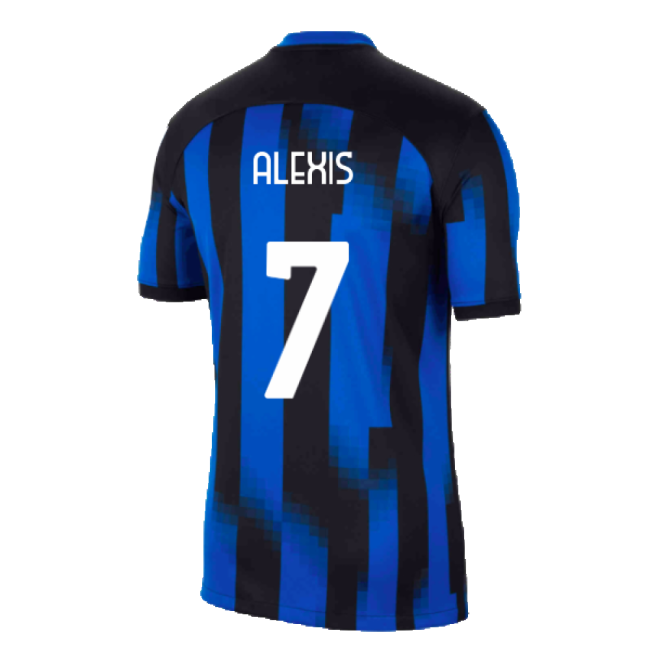 2023-2024 Inter Home Shirt (Alexis 7) Lightweight Antibacterial