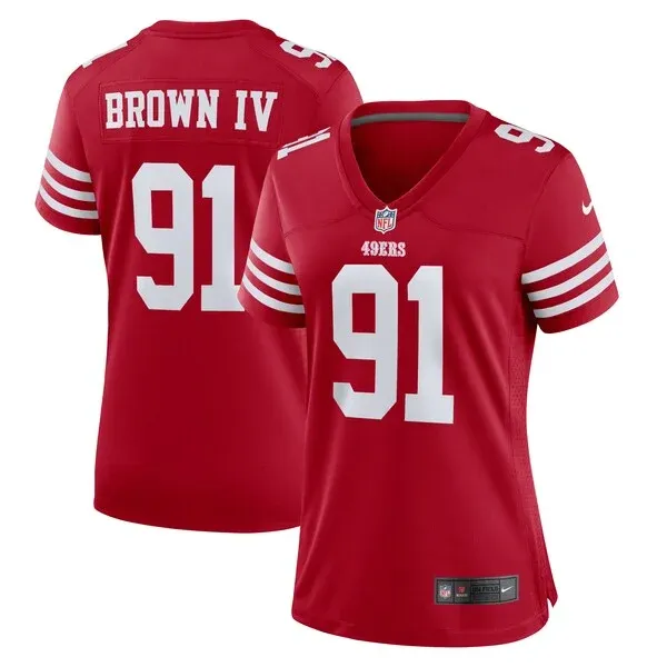 Performance SF 49ers Game Jersey - Scarlet | NFL Fan Apparel