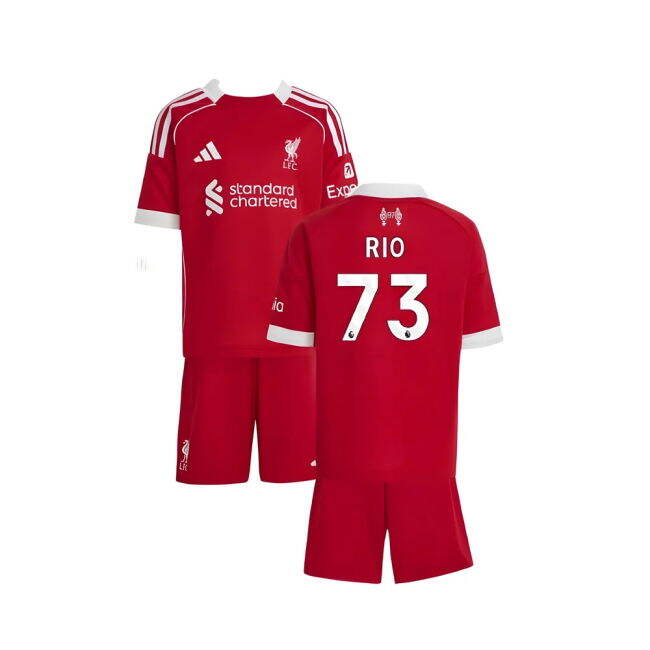 Rio 73 Genuine Copy Liverpool Home Fan Jersey for Adults (2)