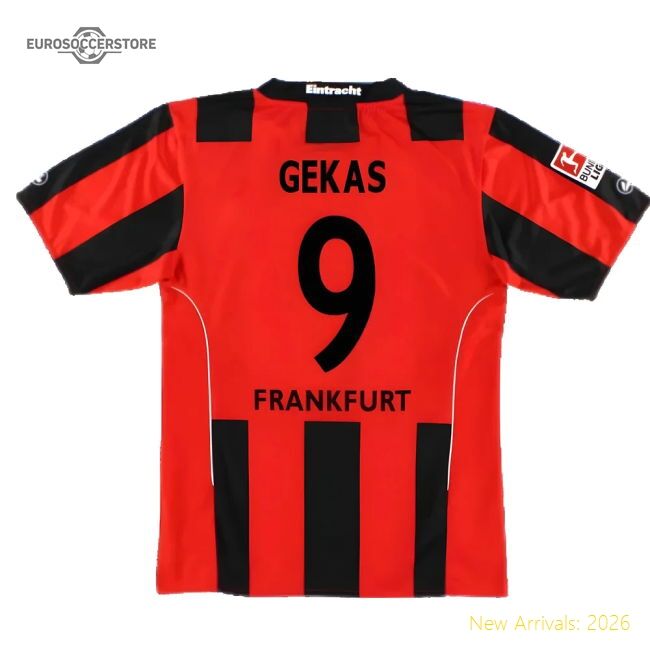 Authentic Eintracht Frankfurt 2010-12 Home Shirt ((Very Good) S) (Gekas