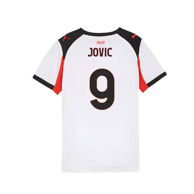 2025-2026 AC Milan Away Shirt for (Youth