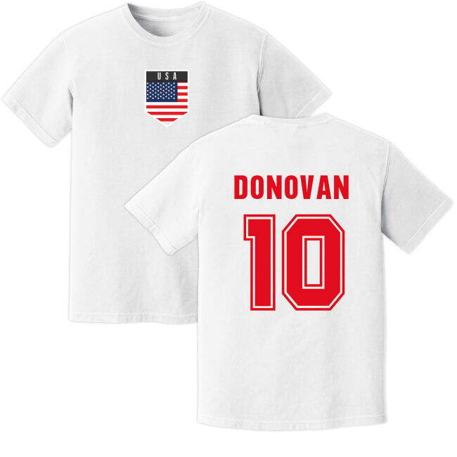 Performance-Driven Premium-Quality Donovan Usa Training Jersey (White)