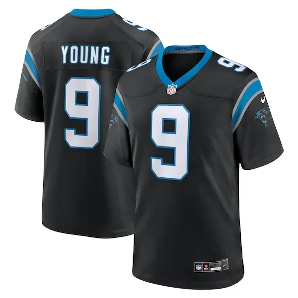 None Bryce Young Game Jersey - Black | NFL Player Jersey | NFL Footbal