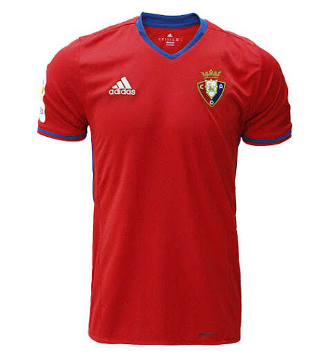 Osasuna Home 201617 Soccer Jersey Shirt - Official Replica 23570