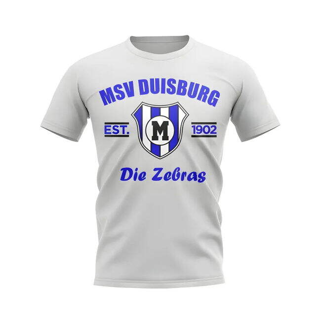 Msv Duisburg football T-Shirt (Unisex