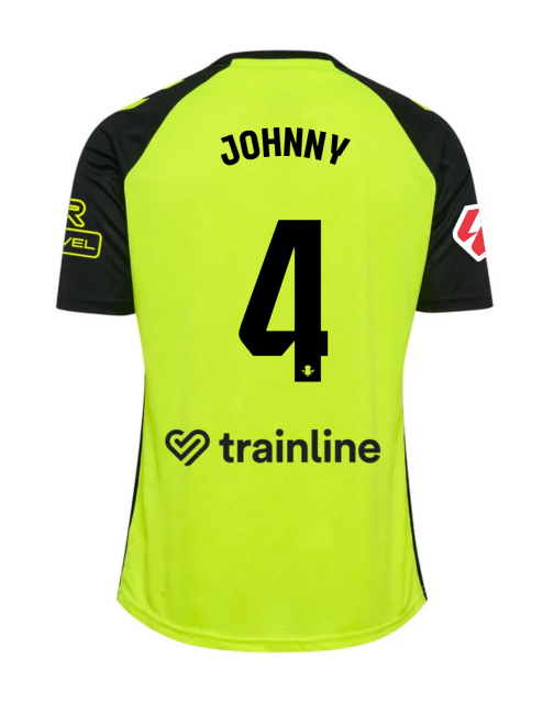 Real Betis 24-25 Season Away JOHNNY #4 Football Jersey