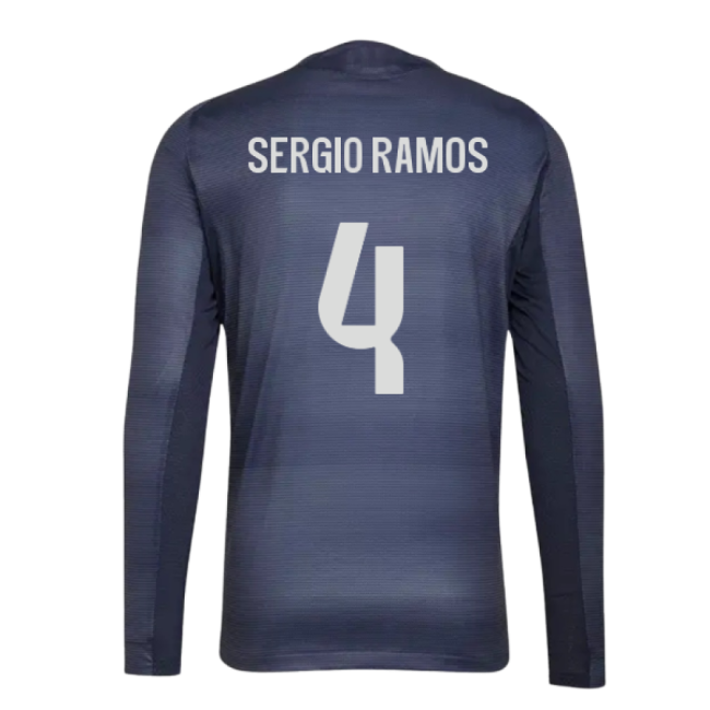 2025-2026 Real Madrid Long Sleeve Away Shirt for (Unisex
