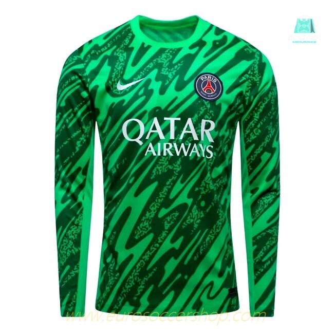 2024-2025 PSG Home Goalkeeper Shirt (Green)