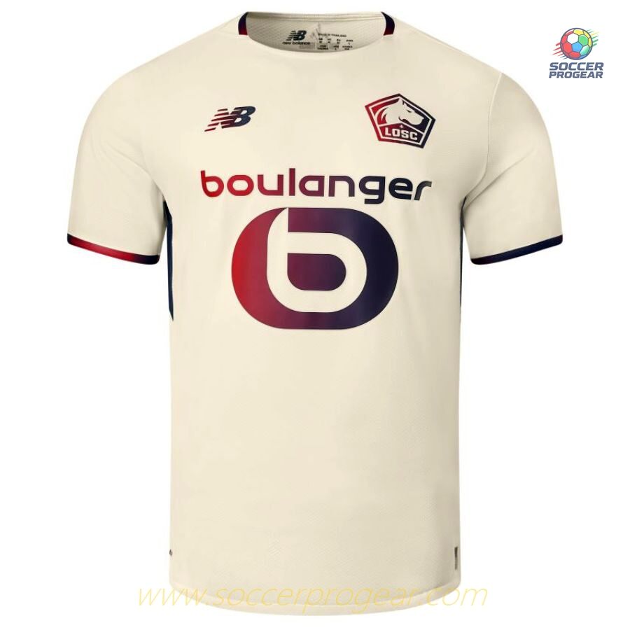 LOSC Away Team Soccer Jersey 2025-26 Edition Olivier Giroud