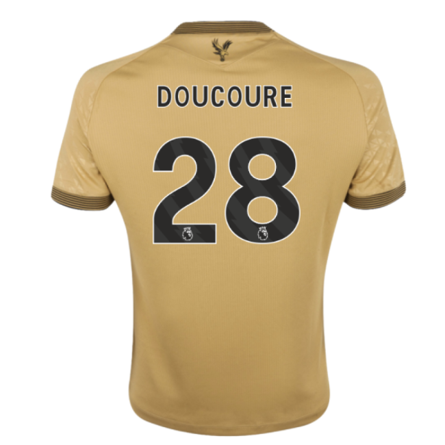 Women's 2025-2026 Crystal Palace Third Shirt (Doucoure 28)