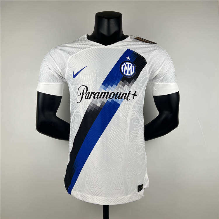 2324 Inter Milan Away White Soccer Jersey Football Shirt Authentic