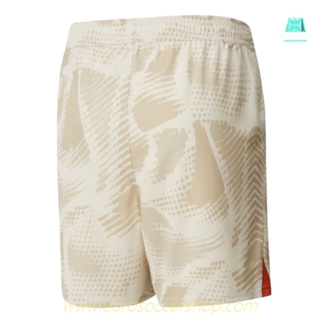 2024-2025 Man City Away Goalkeeper Shorts (Alpine Snow) - Kids